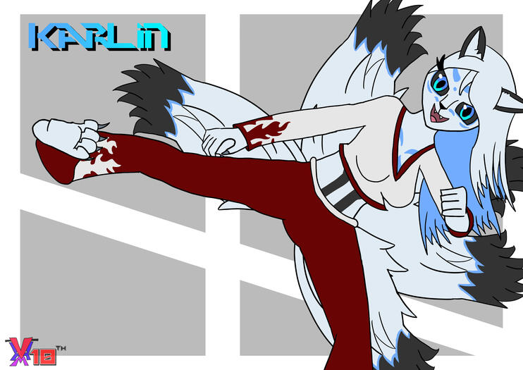 Karlin the Taekwondo Kitsune