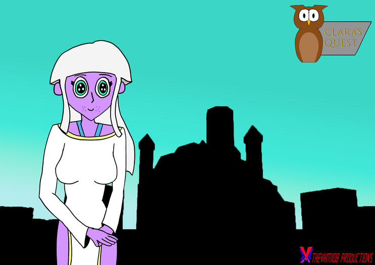 Clara's Quest Promo Postcard